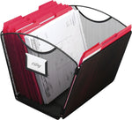Safco Steel Mesh Desktop Tub File, Black (SAF2162BL)
