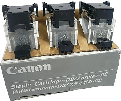 Canon Type D2 Staple Cartridge, 3/Pack
