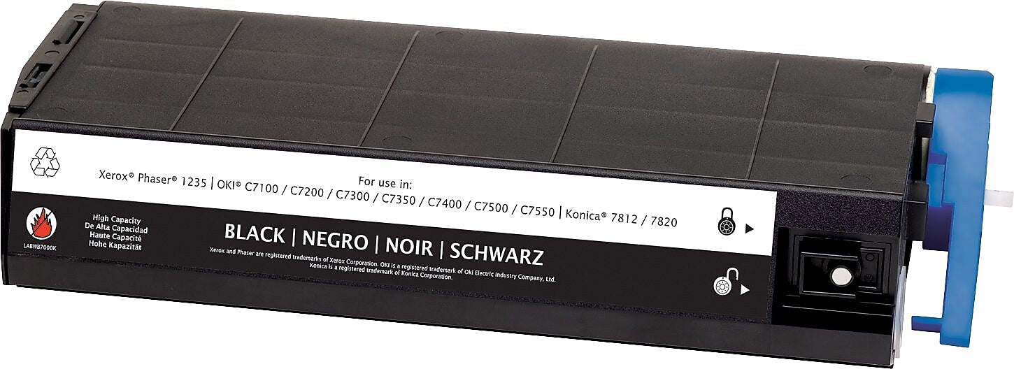 Media Sciences Remanufactured Cyan High Yield Toner Cartridge Replacement for OKI 41963003 (41963003)