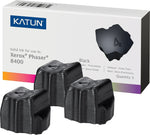 Katun Remanufactured Black Standard Yield Solid Ink Cartridge Replacement for Xerox 108R00604 (108R00604), 3/Pack