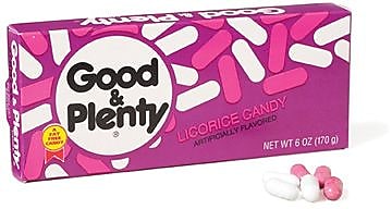Good & Plenty Licorice, 6 oz, 12/Box (209-00131)