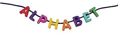Learning Resources Beads & Lacing, Lacing Uppercase Alphabet