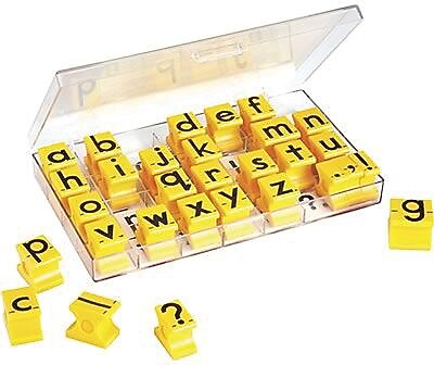 Educational Insights Lowercase Letters Stamps, 30/Pack (1471)