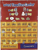 Learning Resources Pocket Charts, Word Families & Rhyming Center (LER2299)