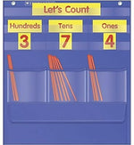 Teacher's Friend Pocket Charts, Counting Caddie and Place Value, Grades K-3