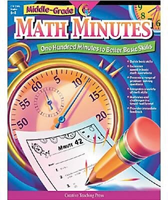 Middle-Grade Math Minutes Resource Book
