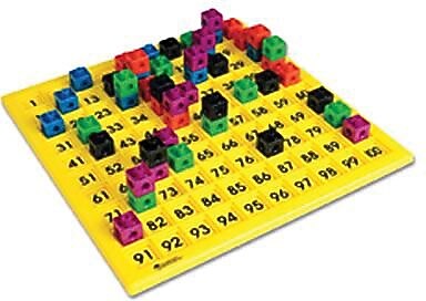 Learning Resources Hundreds Number Board, 12" x 12"