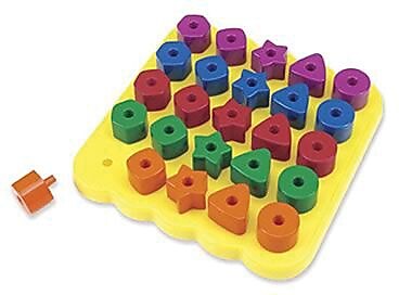 Learning Resources Stacking Shapes Pegboard (LER1572)