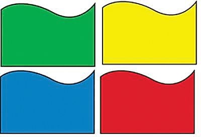 Trend Solid Terrific Trimmers Variety Pack, 2 1/4" x 39", 4 Assorted Colors, 48 Borders/Pk