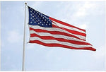 Flagzone Durawavez Nylon Outdoor U.S. Flag with Heading & Grommets, 3' x 5' (FZ-1002051)