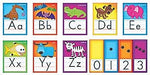 Trend Enterprises Awesome Animals Alphabet Bulletin Board Set, 36 pieces (T-8265)
