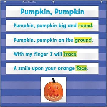 Teacher's Friend Pocket Charts, Mini Pocket Charts
