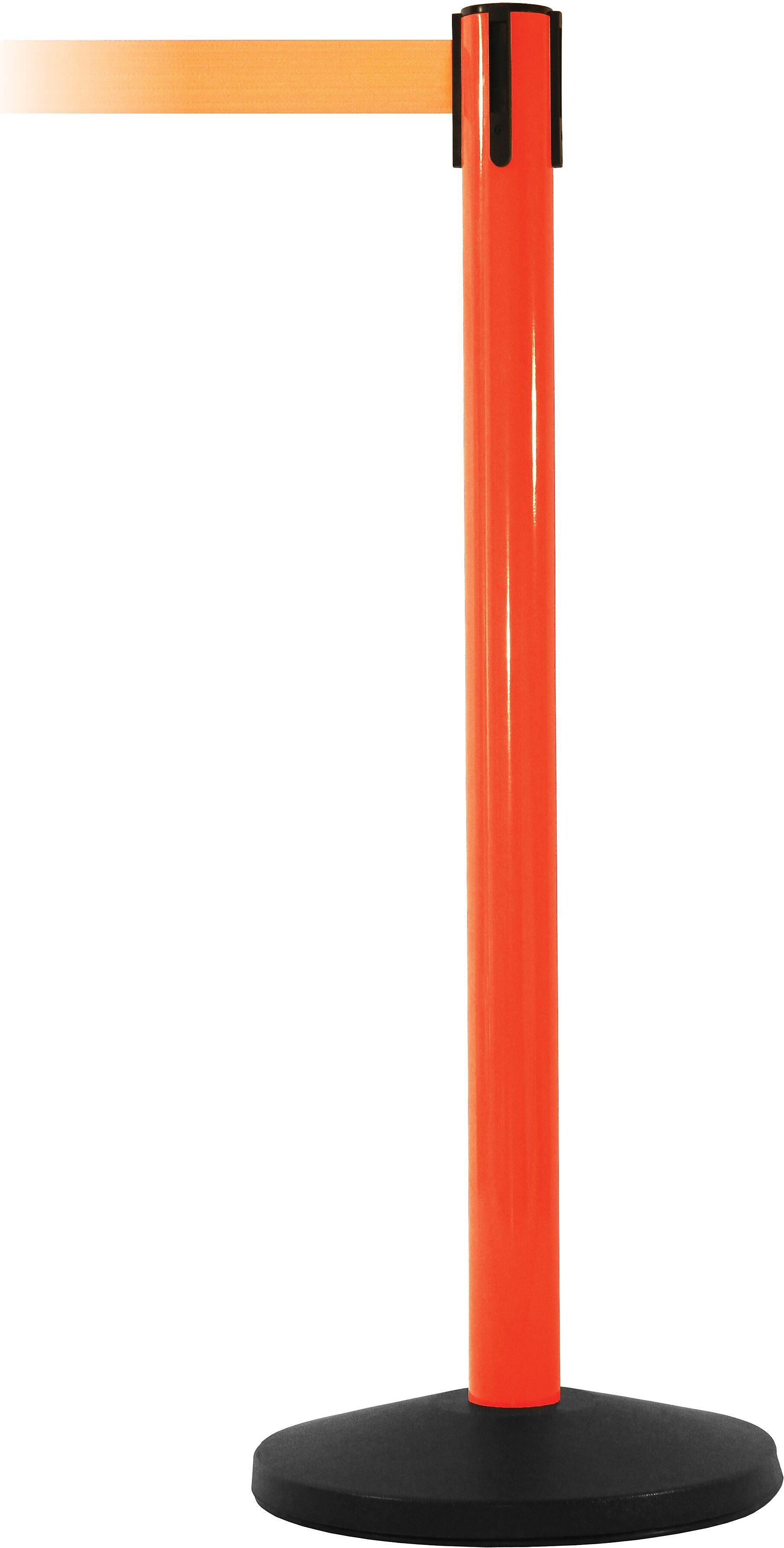 SafetyMaster 450 Orange Retractable Belt Barrier with 8.5' Orange Belt (SM450O-OR)
