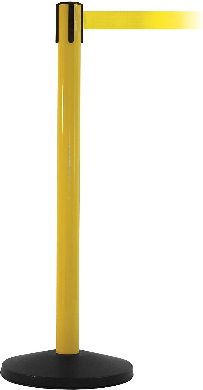 SafetyMaster 450 Yellow Retractable Belt Barrier with 8.5' Yellow Belt (SM450Y-YW)