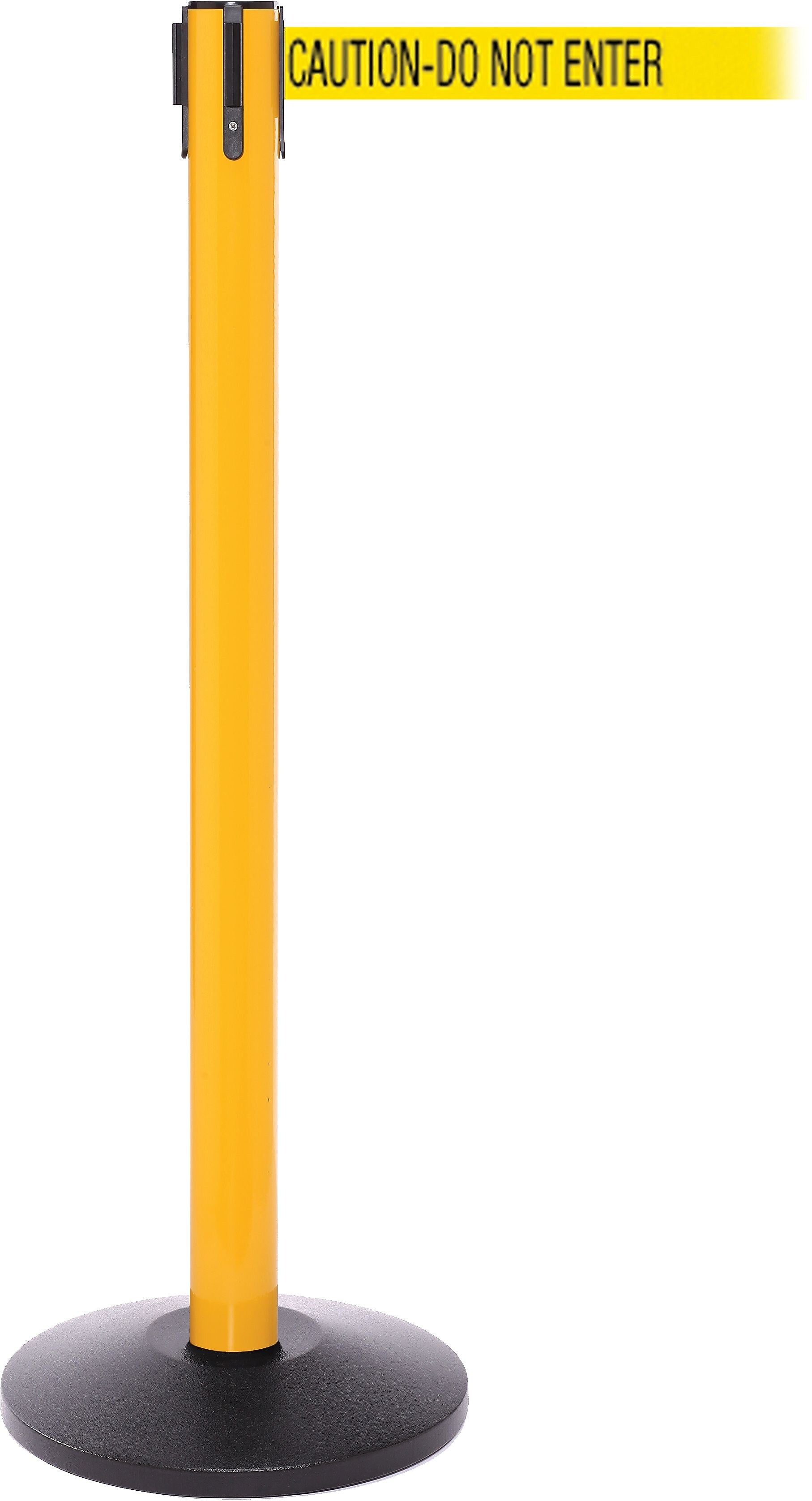 SafetyPro 250 Yellow Retractable Belt Barrier with 11', CAUTION - DO NOT ENTER (SPRO250Y-YBC)