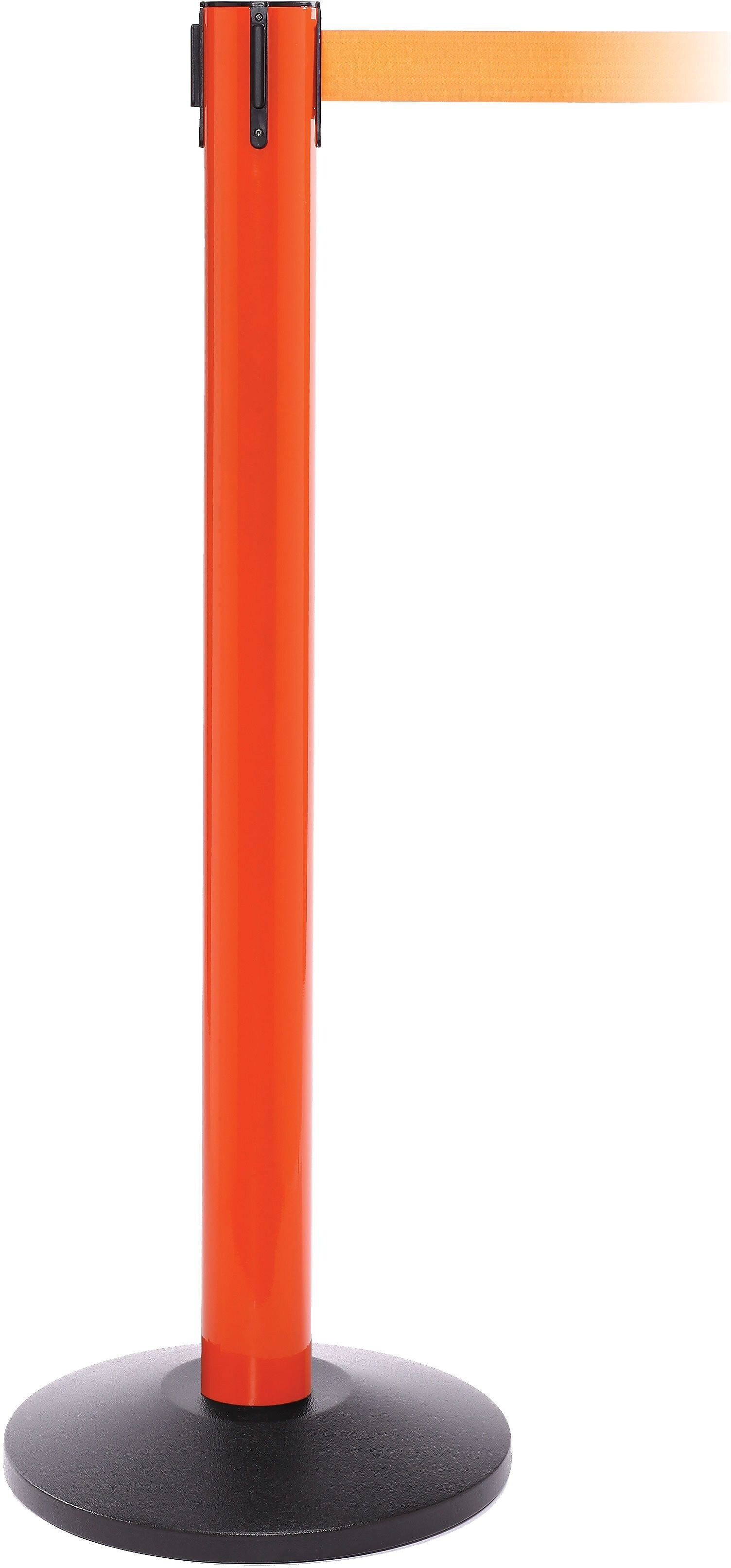 SafetyPro 300 Orange Retractable Belt Barrier with 16' Orange Belt