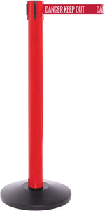SafetyPro 300 Red Retractable Belt Barrier with 16' Red/White DANGER Belt