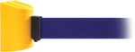 WallPro 300 Yellow Wall Mount Belt Barrier with 10' Blue Belt