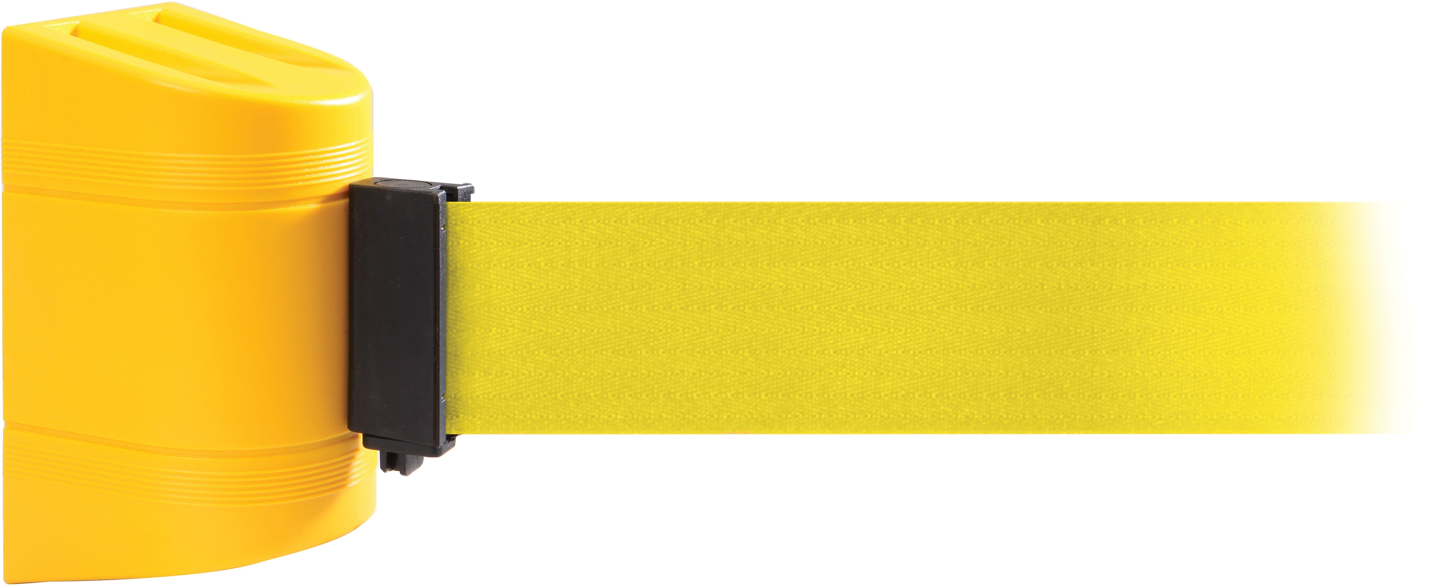 WallPro 450 Yellow Wall Mount Belt Barrier with 15' Yellow Belt (WP450Y-YW150)