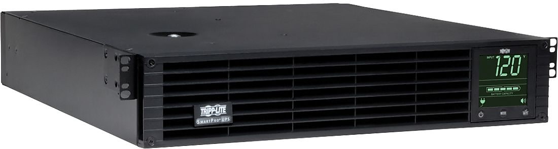 Tripp Lite SmartPro 2200VA Battery, 8-Outlets, Black (SMART2200RM2U)