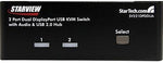 StarTech SV231DPDDUA USB DisplayPort KVM Switch, 2 Ports