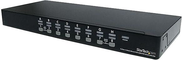 StarTech SV1631DUSBUK USB KVM Switch Kit, 16 Ports