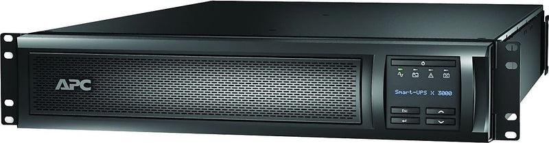 APC Smart-UPS X 3000 Rack/Tower LCDVA UPS, 7-Outlets, Black (SMX3000RMLV2UNC)