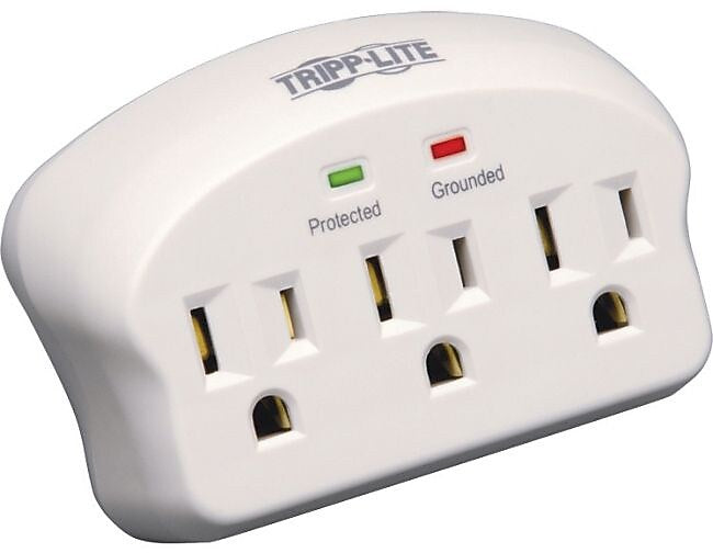 Tripp Lite 3 Outlet Surge Suppressor, 660 Joules (SK3-0)