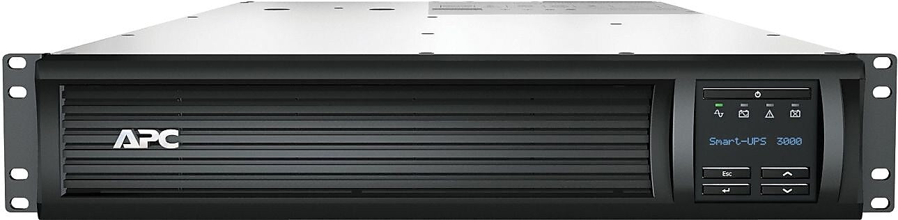 APC Smart-UPS 3000VA UPS, 2-Outlets (SMT3000RMT2U)