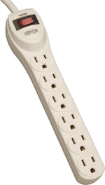Tripp Lite 6-Outlet Power Strip, Beige (600963)