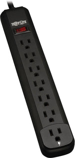 Tripp Lite 7 Outlet Power Strip, Black (PS712B)