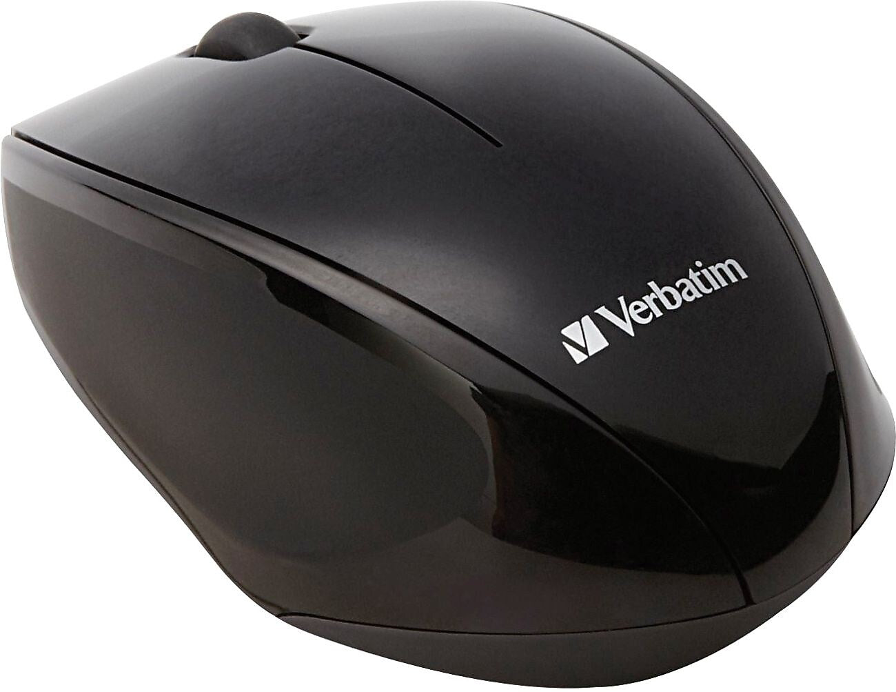 Verbatim Multi-Trac Blue LED Wireless Optical Mouse, Black (97992)