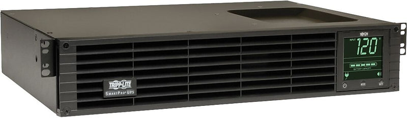 Tripp Lite SmartOnline 2200VA UPS, 8-Outlets, Black (SMART2200RMXL)