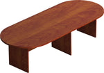 Offices To Go Laminate Racetrack Conference Table, American Dark Cherry, 29 1/2"H x 120"W x 48"D