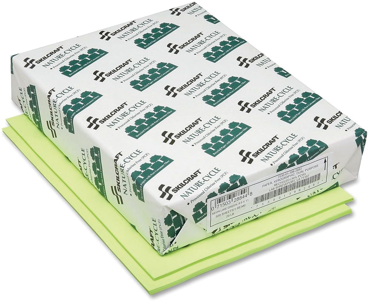 AbilityOne SKILCRAFT Neon Colored Copy Paper