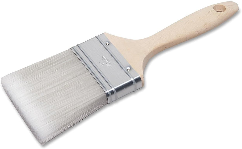 AbilityOne SKILCRAFT Silver Synth Filament 3" Flt Paint Brush
