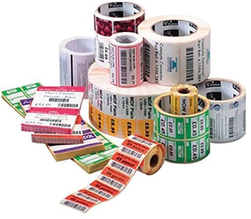 Zebra Technologies® LD-R2BF5W PolyPro 4D Thermal Label, 1.25" x 2"