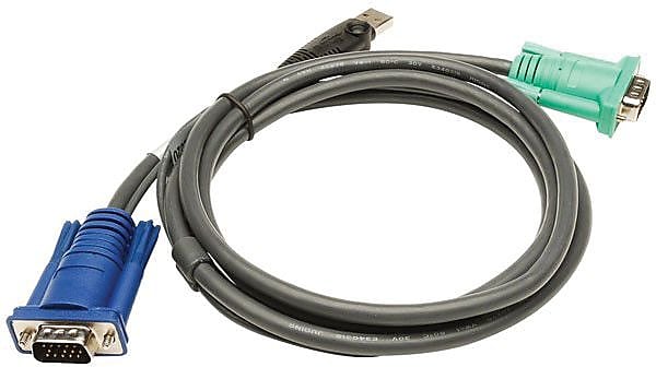 Aten® 2L5202U USB KVM Cable, 6'(L)