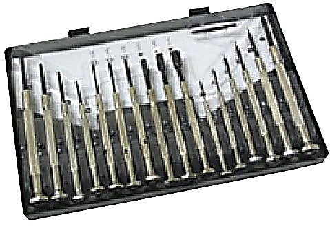 C2G 54005 Jeweller Screwdriver Set, 16 Pieces
