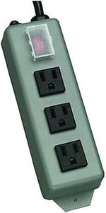 Tripp Lite 3SP 3 Outlet Power Strip, Black (3SP)