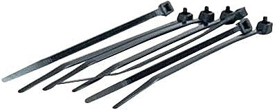 C2G® 11 1/2" Cable Tie, Black, 100/Pack