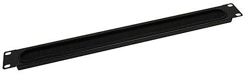 Tripp Lite SR1UBRUSH Cable Pass-Through Panel With Brush Strip