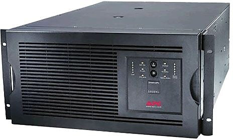 APC Smart-UPS 5000VA UPS, 4-Outlets, Black (SUA5000RMT5U)