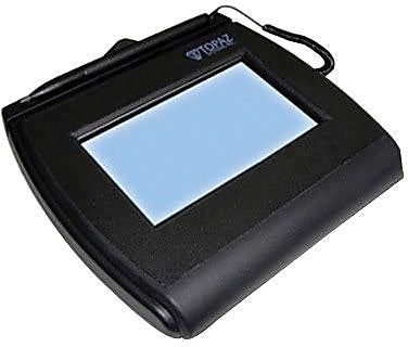 Topaz® SignatureGem® LCD 4x3 T-LBK755-BHSB-R Dual Serial/USB Backlit Electronic Signature Pad