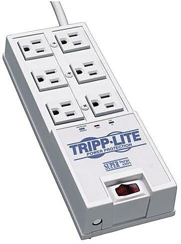 Tripp Lite 6 Outlet Basic Surge, 6' Cord, 2420 Joules (TR-6)