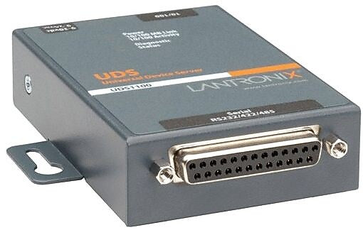 Lantronix® UD11000P0-01 Device Server With PoE, 1 Port