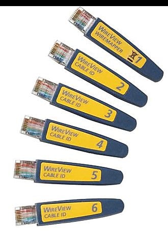 Fluke Networks WIREVIEW 2-6 Optview Cable ID Set (E81434)