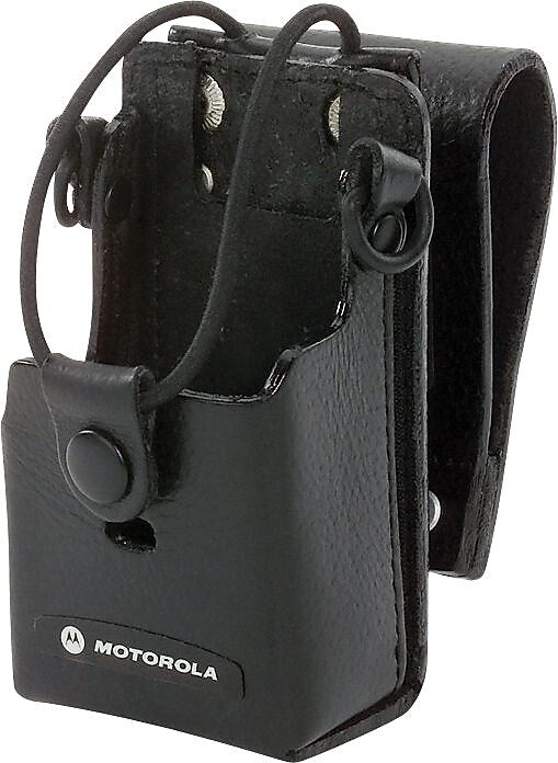 Motorola RDX Radio Hard Leather Case, Black (RLN6302)