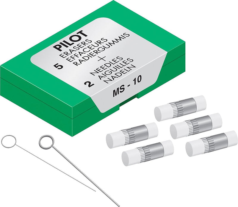 Pilot Replacement Eraser, White (70001-MS-10)