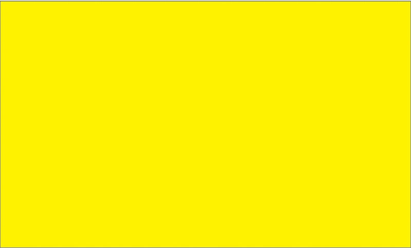 Tape Logic 3" x 2" Rectangle Inventory Label, Fluorescent Yellow, 500/Roll